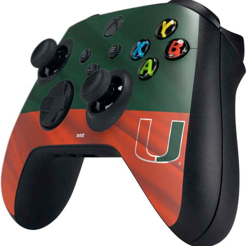 University of Miami Hurricanes Flag Xbox Series X Controller Skin