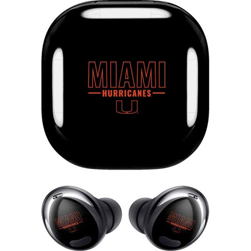 University of Miami Hurricanes Galaxy Buds Pro Skin
