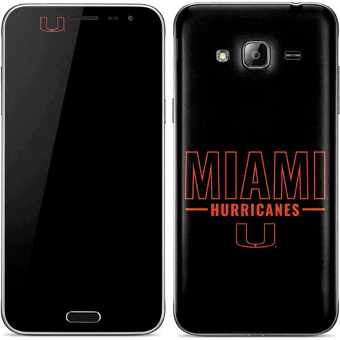 University of Miami Hurricanes Galaxy J3 Skin