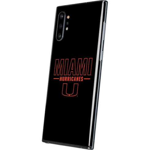 University of Miami Hurricanes Galaxy Note 10 Plus Skin