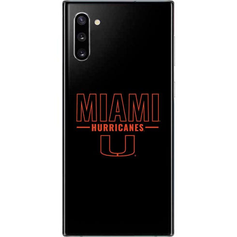 University of Miami Hurricanes Galaxy Note 10 Skin