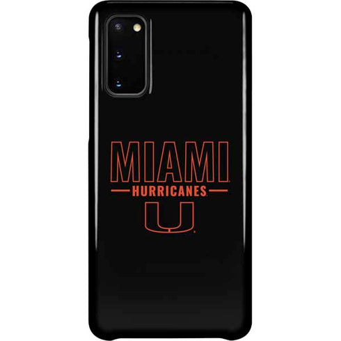 University of Miami Hurricanes Galaxy S20 Lite Case