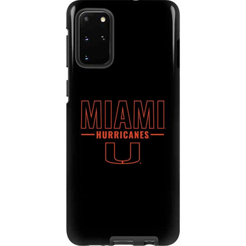 University of Miami Hurricanes Galaxy S20 Plus Pro Case
