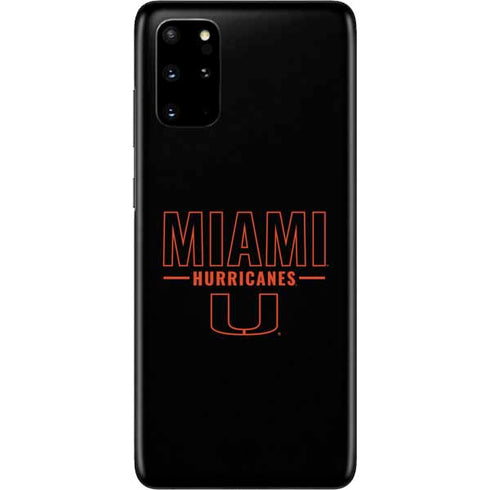 University of Miami Hurricanes Galaxy S20 Plus Skin
