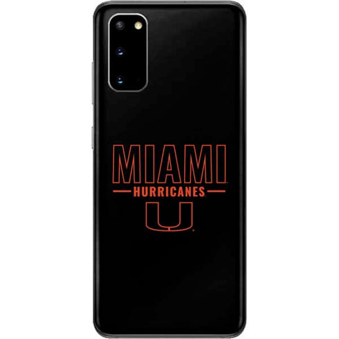 University of Miami Hurricanes Galaxy S20 Skin