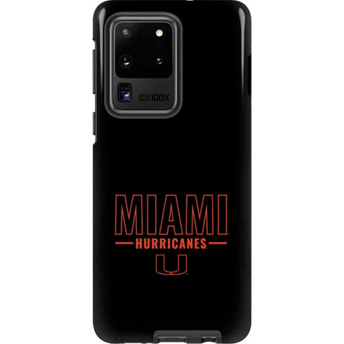 University of Miami Hurricanes Galaxy S20 Ultra 5G Pro Case