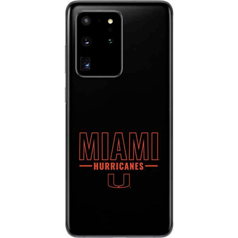 University of Miami Hurricanes Galaxy S20 Ultra 5G Skin