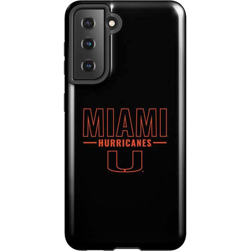 University of Miami Hurricanes Galaxy S21 5G Pro Case