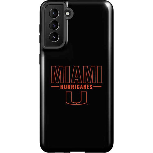 University of Miami Hurricanes Galaxy S21 Plus 5G Pro Case