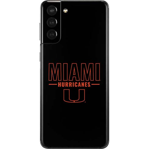 University of Miami Hurricanes Galaxy S21 Plus 5G Skin