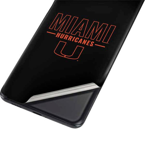 University of Miami Hurricanes Galaxy S21 Plus 5G Skin