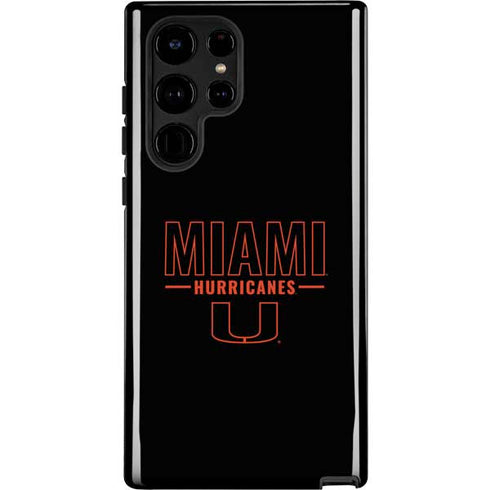 University of Miami Hurricanes Galaxy S22 Ultra Pro Case