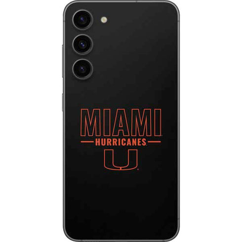University of Miami Hurricanes Galaxy S23 Plus Skin
