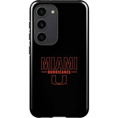University of Miami Hurricanes Galaxy S23 Pro Case