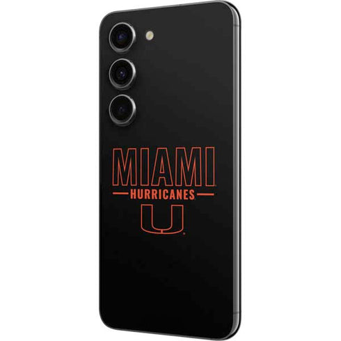 University of Miami Hurricanes Galaxy S23 Skin