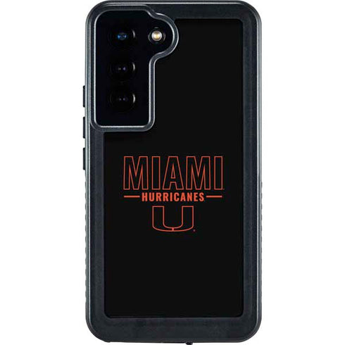 University of Miami Hurricanes Galaxy S23 Waterproof Case