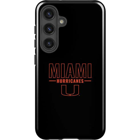 University of Miami Hurricanes Galaxy S24 Plus Impact Case