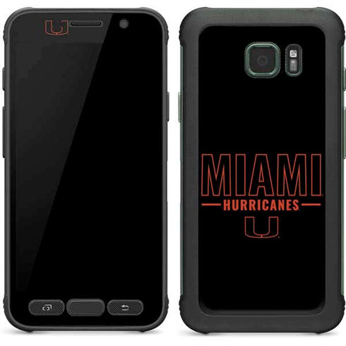 University of Miami Hurricanes Galaxy S7 Active Skin