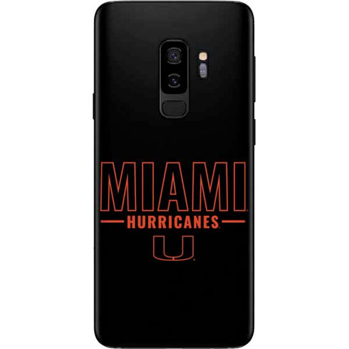 University of Miami Hurricanes Galaxy S9 Plus Skin