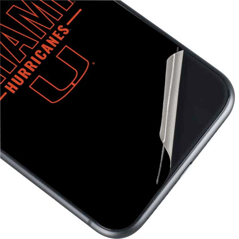 University of Miami Hurricanes iPhone 11 Skin