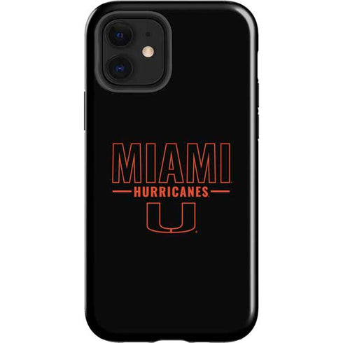 University of Miami Hurricanes iPhone 12 Impact Case