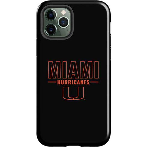 University of Miami Hurricanes iPhone 12 Pro Impact Case