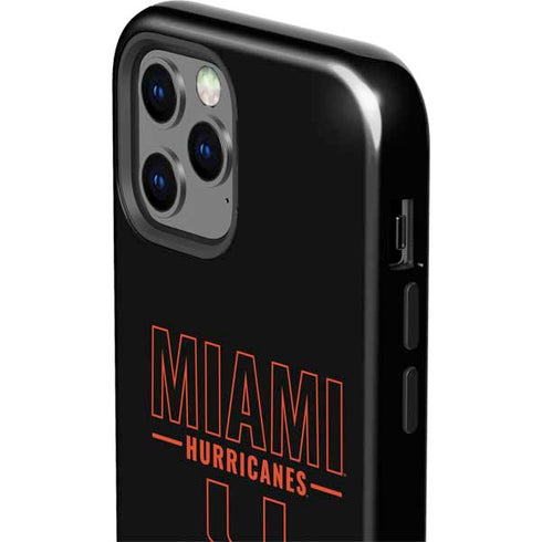 University of Miami Hurricanes iPhone 12 Pro Impact Case