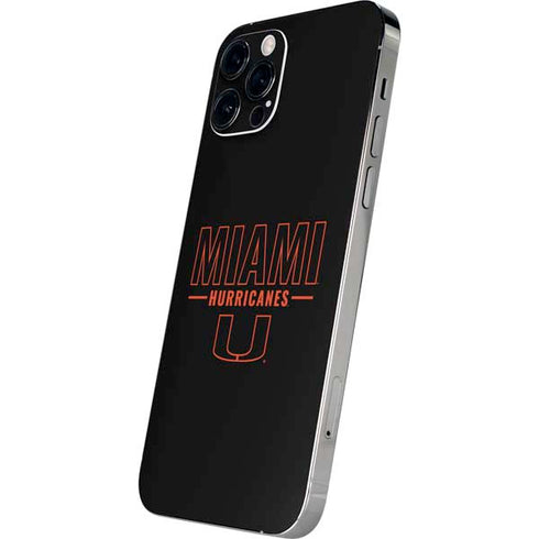 University of Miami Hurricanes iPhone 12 Pro Max Skin