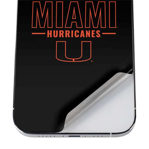 University of Miami Hurricanes iPhone 12 Pro Max Skin