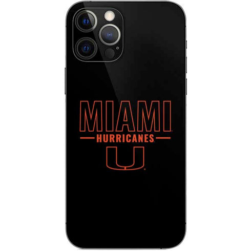 University of Miami Hurricanes iPhone 12 Pro Skin