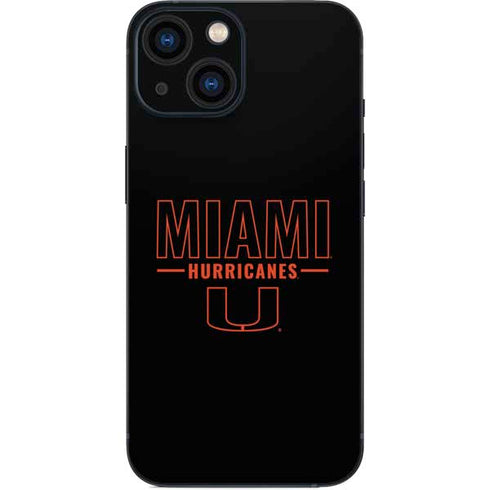 University of Miami Hurricanes iPhone 13 Mini Skin