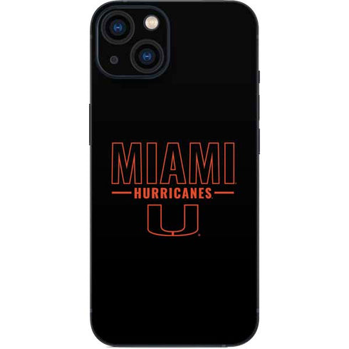 University of Miami Hurricanes iPhone 13 Skin