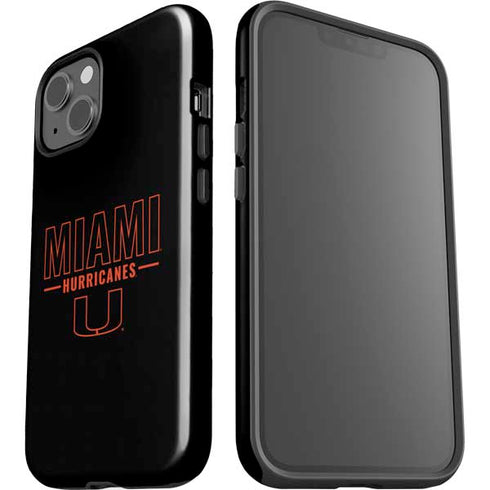 University of Miami Hurricanes iPhone 15 Plus Impact Case