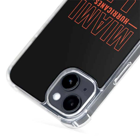 University of Miami Hurricanes iPhone 15 Plus MagSafe Case
