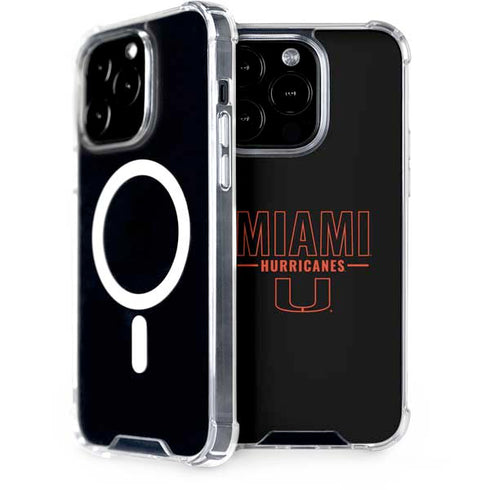 University of Miami Hurricanes iPhone 15 Pro MagSafe Case