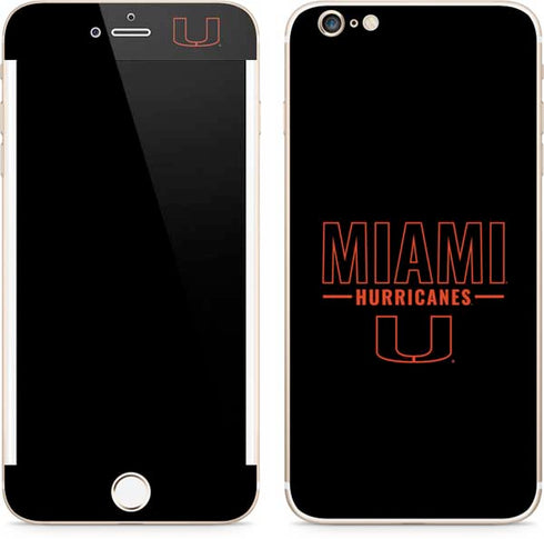 University of Miami Hurricanes iPhone 6/6s Plus Skin