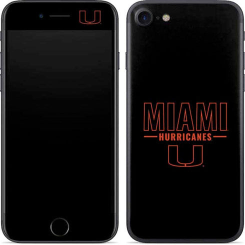University of Miami Hurricanes iPhone 8 Skin