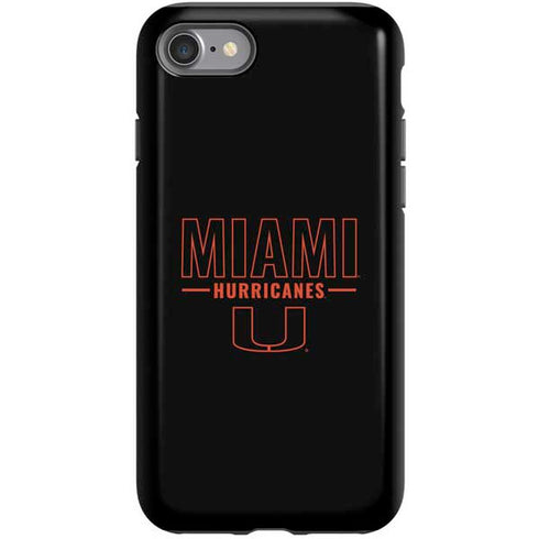 University of Miami Hurricanes iPhone SE (2nd & 3rd Gen) Pro Case