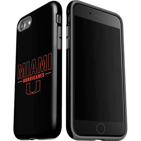 University of Miami Hurricanes iPhone SE (2nd & 3rd Gen) Pro Case