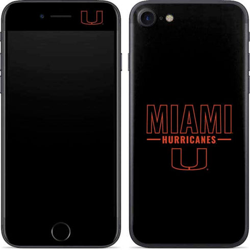 University of Miami Hurricanes iPhone SE (2nd & 3rd Gen) Skin