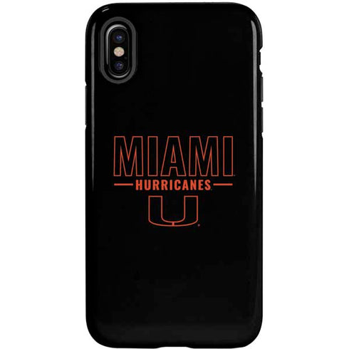 University of Miami Hurricanes iPhone X Pro Case