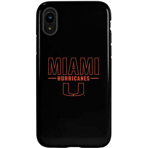 University of Miami Hurricanes iPhone XR Pro Case