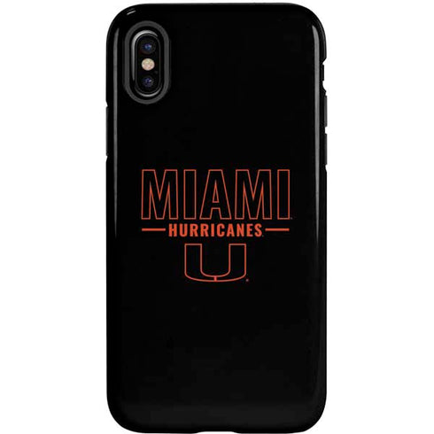 University of Miami Hurricanes iPhone XS Pro Case