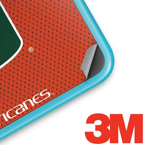 University of Miami Hurricanes Jersey Nintendo 2DS XL (2017) Skin