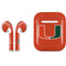 University of Miami Hurricanes Jersey Apple AirPods Skin