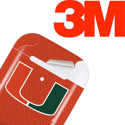 University of Miami Hurricanes Jersey Apple AirPods Skin