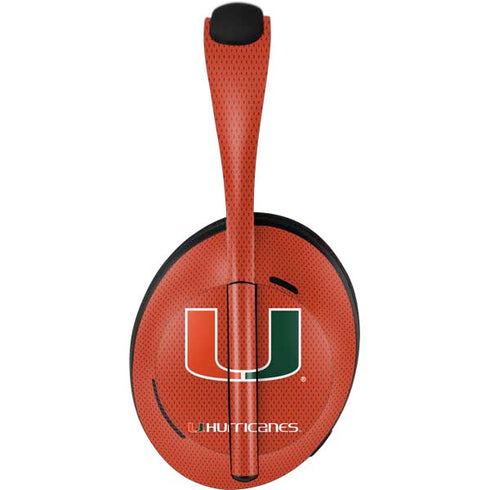University of Miami Hurricanes Jersey Bose Noise Cancelling Headphones 700 Skin