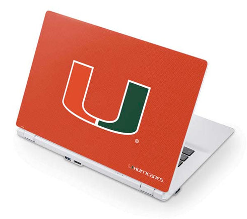 University of Miami Hurricanes Jersey Acer Chromebook Skin