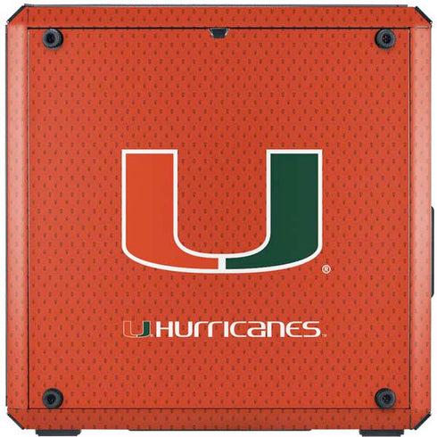 University of Miami Hurricanes Jersey Cooler Master MasterBox Q300L Mini Tower Skin
