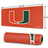 University of Miami Hurricanes Jersey Gaming Mouse Pad